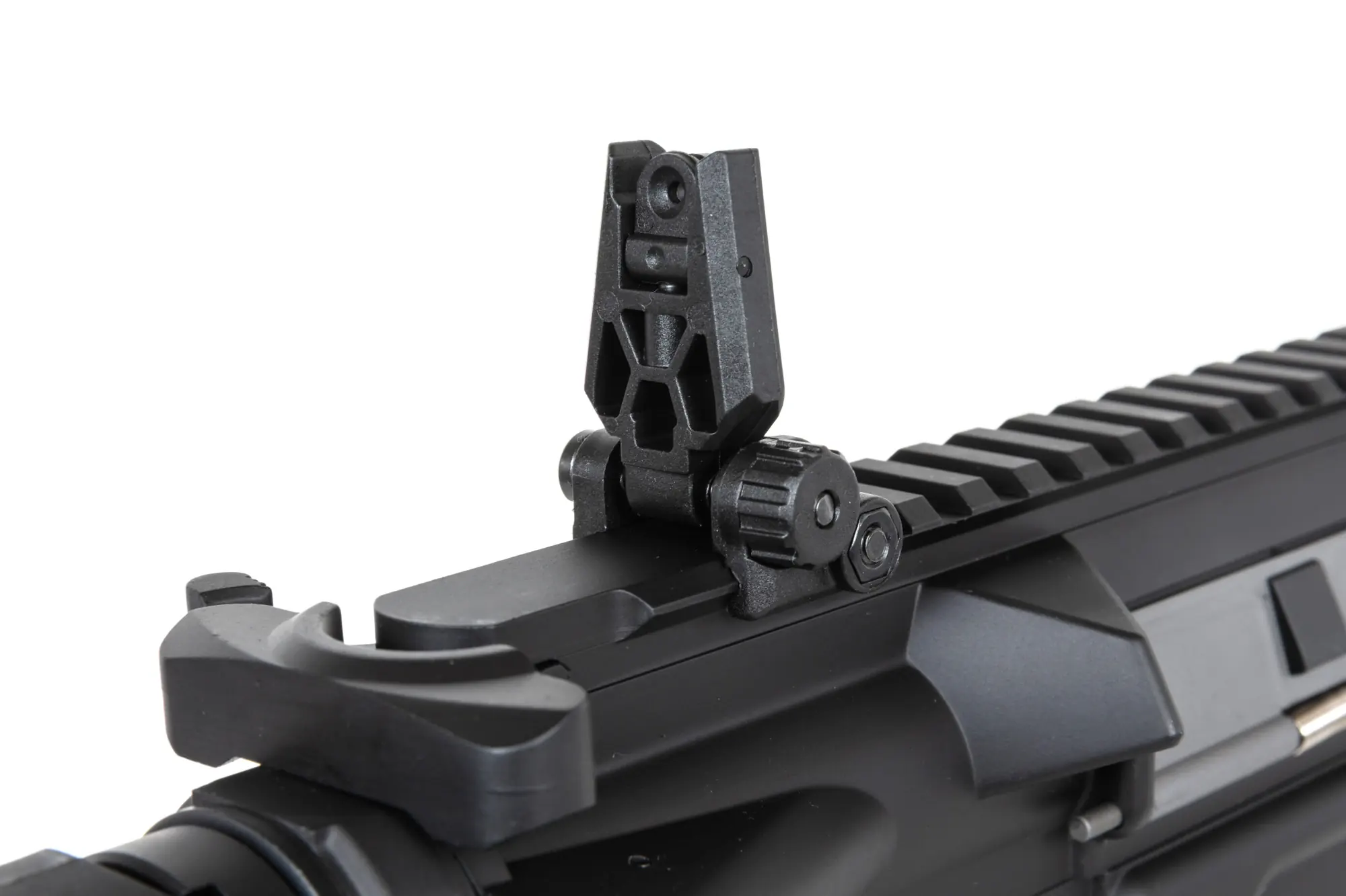 Alternative view of Karabinek ASG Specna Arms RRA SA-E25 HAL ETU™ Czarny z pomarańczowym urządzeniem wylotowym