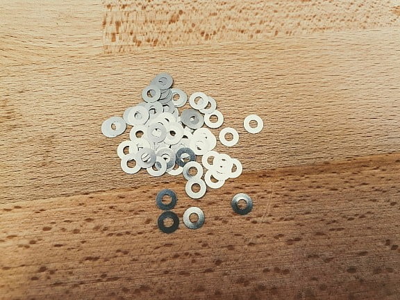 Podkładki 0,1mm Retro Arms stalowe