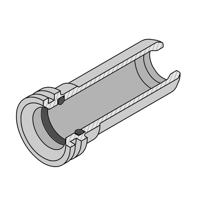 Alternative view of Dysza uszczelniona CNC AirsoftParts - 21,60mm