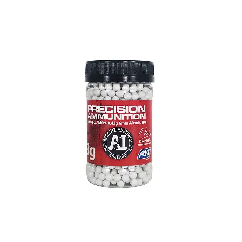 Kulki ASG Accuracy International Heavy 1000szt. - 0,43g