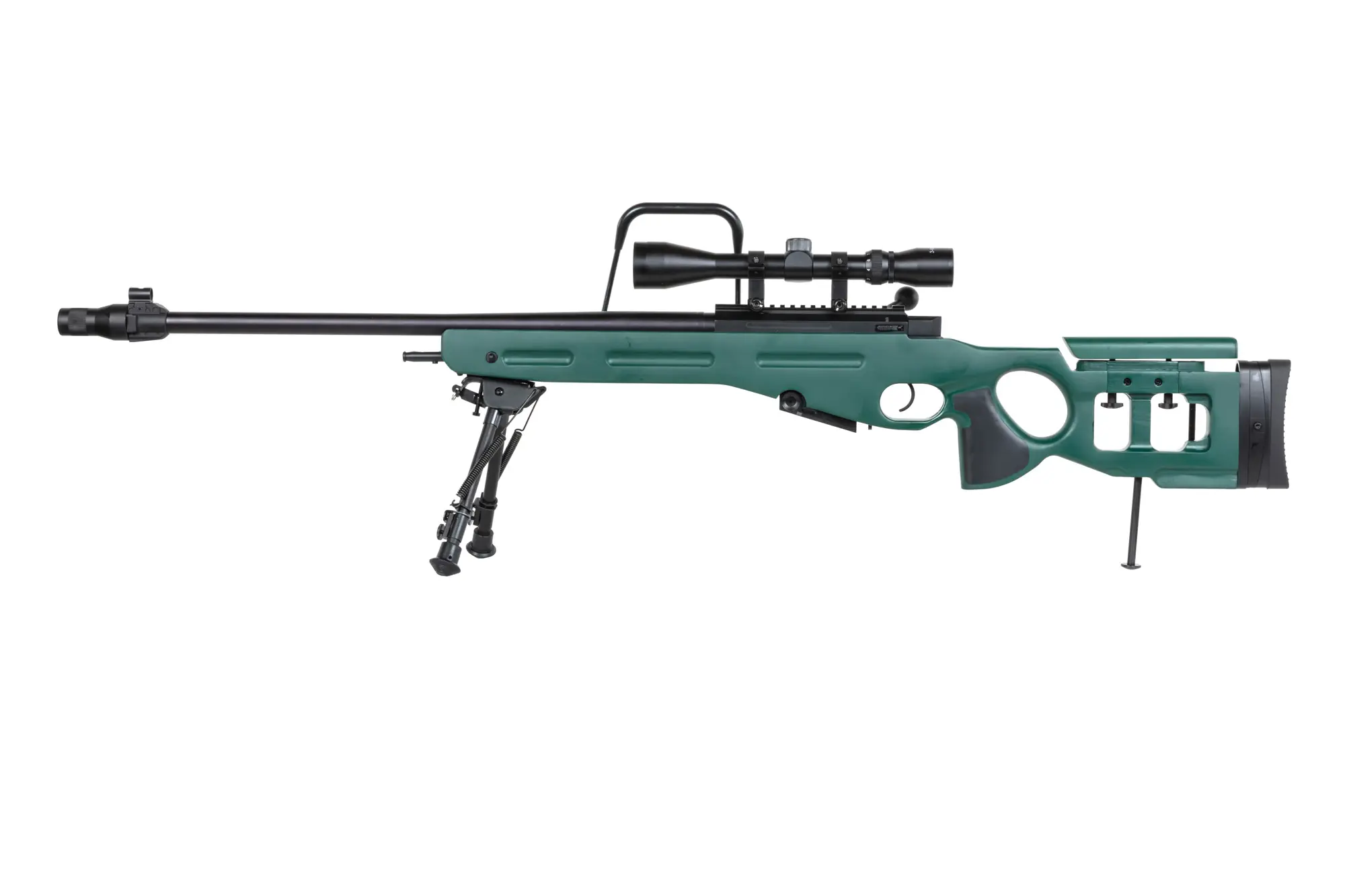 Karabin snajperski ASG Snow Wolf SW-98 z lunetą i dwójnogiem